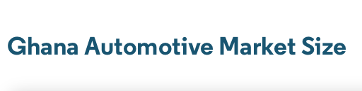 Ghana Automotive Market Analysis